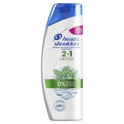 Изображение Шампунь Head & Shoulders 2 в 1 Ментол, 400 мл