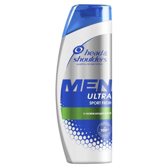 Изображение Шампунь Head & Shoulders Men Ultra Sport Fresh с освежающей мятой, 400 мл