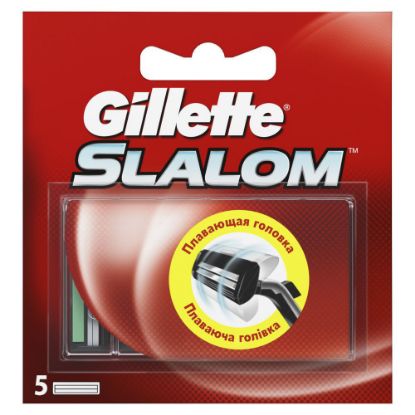 Изображение Сменные кассеты Gillette Slalom, 5 шт.