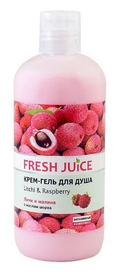 Изображение Крем-гель для душа Fresh Juice «Litchi & Raspberry», 500 мл