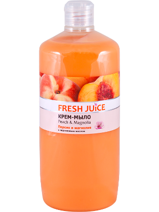 Изображение Крем-мыло Fresh Juice «Peach & Magnolia», 1000 мл