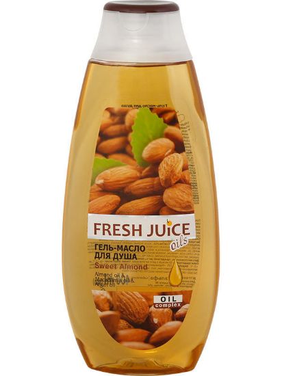 Изображение Гель-масло для душа Fresh Juice «Sweet Almond», 400 мл