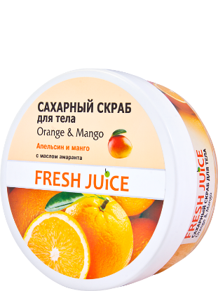 Изображение Сахарный скраб Fresh Juice «Orange & Mango», 225 мл