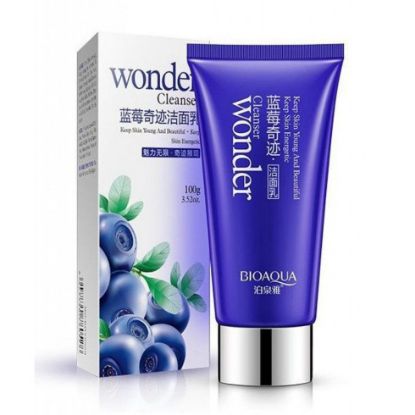 Изображение Пенка для умывания с экстрактом черники Bioaqua Wonder Cleanser, 100 г