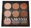 Изображение Палетка теней для глаз DoDo Girl Diamond Eyeshadow Palette, 9 оттенков