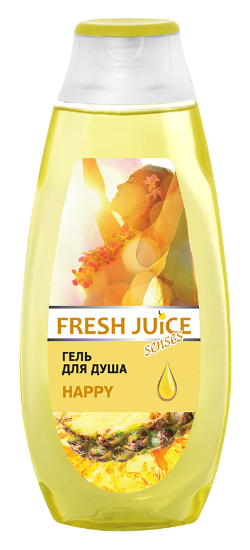 Изображение Крем-гель для душа Fresh Juice Happy, 400 мл