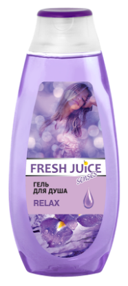 Изображение Крем-гель для душа Fresh Juice Relax, 400 мл