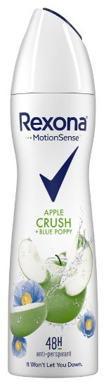 Изображение Антиперспирант спрей Rexona Василек и яблоко Apple Crush + Blue poppy, 150 мл