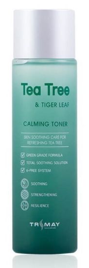 Изображение Успокаивающий тонер с экстрактом чайного дерева Trimay Tea Tree & Tiger Leaf Calming Toner, 210 мл