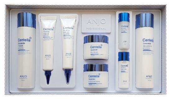 Изображение Anjo Professional Набор для ухода за кожей Centella Ceramide Skin Care 6 Set, 8 предметов