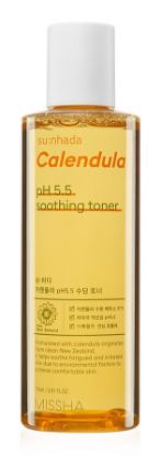 Изображение Успокаивающий тонер для лица с календулой Missha su:nhada Calendula pH 5,5 Soothing Toner, 175 мл