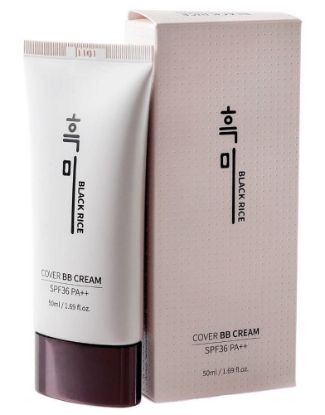 Изображение Ультралегкий ВВ крем с экстрактом черного риса Black Rice Cover BB Cream SPF36 PA++, тон 23, 50 г