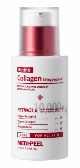 Изображение Ампульная лифтинг-сыворотка с ретинолом и коллагеном Medi-Peel Retinol Collagen Lifting Ampoule, 50 мл