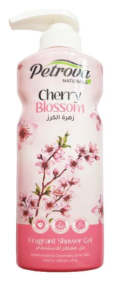 Изображение Гель для душа с ароматом цветов вишни Petrova Cherry Blossom Fragrant Shower Gel, 400 мл