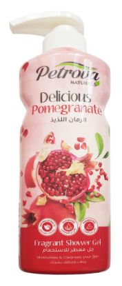 Изображение Гель для душа с ароматом граната Petrova Delicious Pomegranat Fragrant Shower Gel, 400 мл