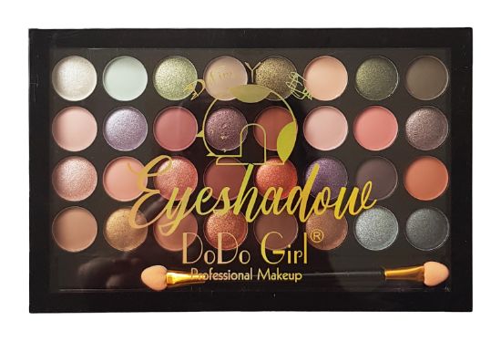 Изображение Палетка теней для глаз DoDo Girl Eyeshadow 32 Colors, 32 оттенка