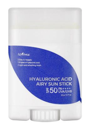 Изображение Охлаждающий солнцезащитный стик IsNtree Hyaluronic Acid Airy Sun Stick SPF50+ PA++++, 22 г