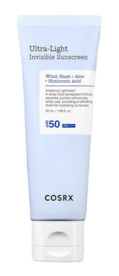 Изображение Ультралёгкий солнцезащитный крем с гамамелисом COSRX Ultra-Light Invisible Sunscreen SPF50 PA++++, 50 мл