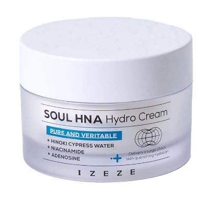 Изображение Крем для лица с кипарисовой водой Izeze SOUL HNA Hydro Cream, 50 мл