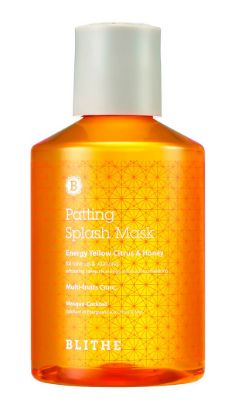 Изображение Витаминная сплэш-маска для сияния кожи Blithe Energy Yellow Citrus&Honey Patting Splash Mask, 150 мл