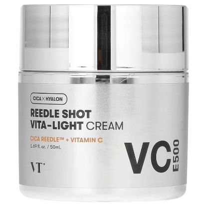 Изображение Осветляющий крем с микроиглами VT Cosmetics Reedle Shot Vita-Light Cream, 50 мл